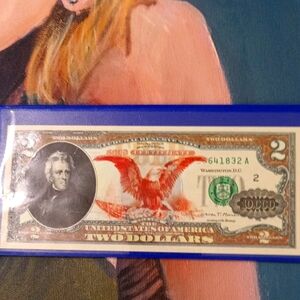 $2 Andrew Jackson $10,000 Bill Commernative Bill